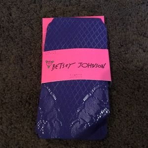 New Betsey Johnson Lace Tights